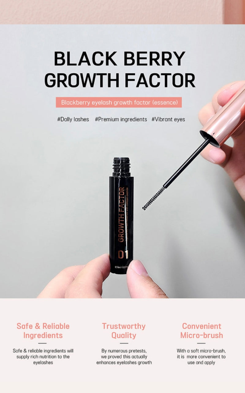 Growth factor lash serum (arrives in about a week)