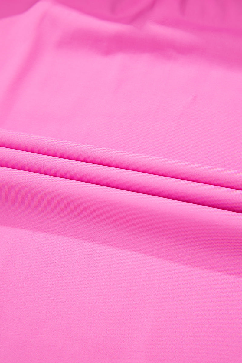 Bonbon Drawstring High Waist Lined Tennis Skorts