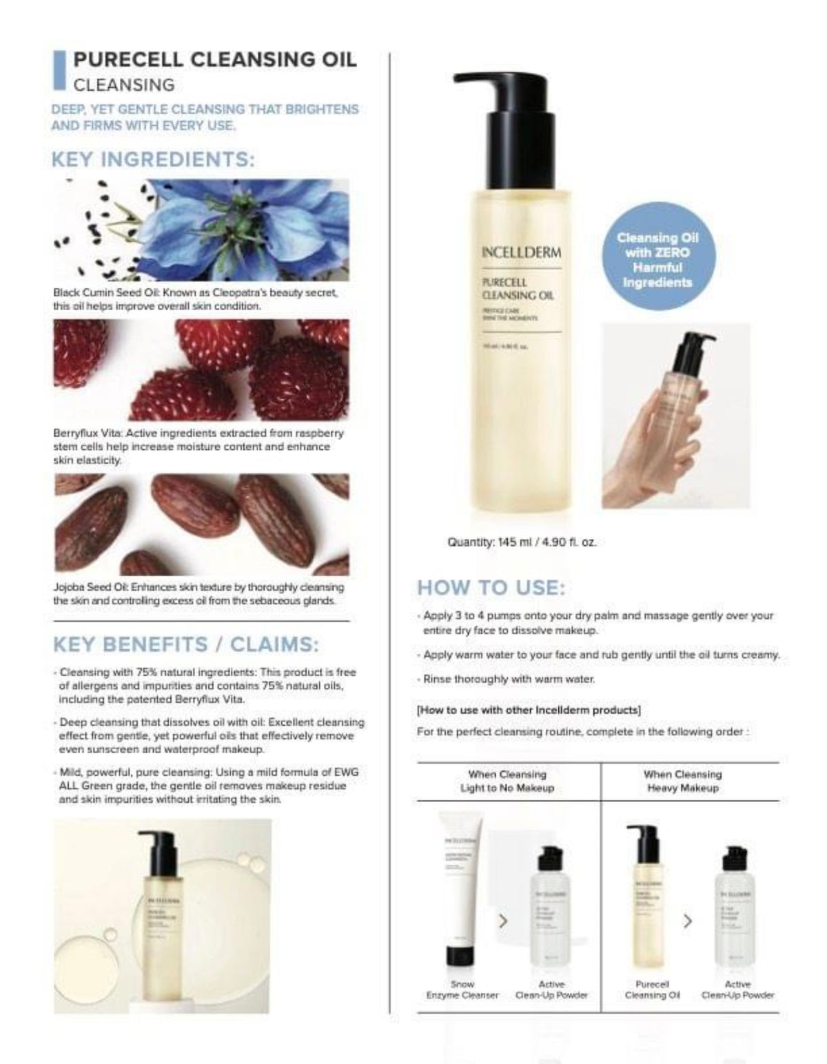 Purcell cleansing oil