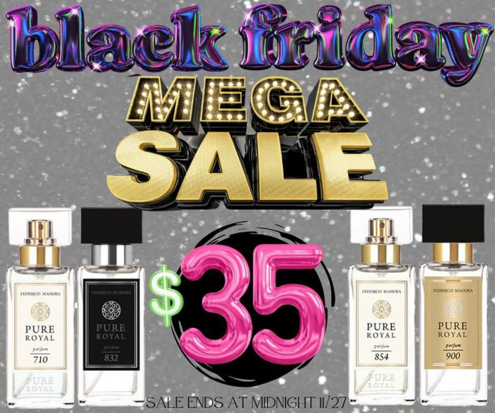 Royal designer inspired perfumes black friday special