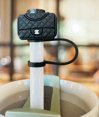 Set of 9 trendy straw covers