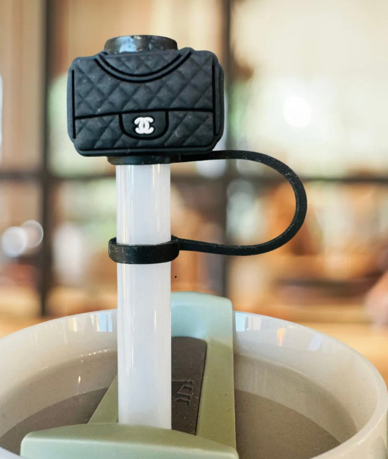 Set of 9 trendy straw covers