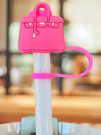 Set of 9 trendy straw covers