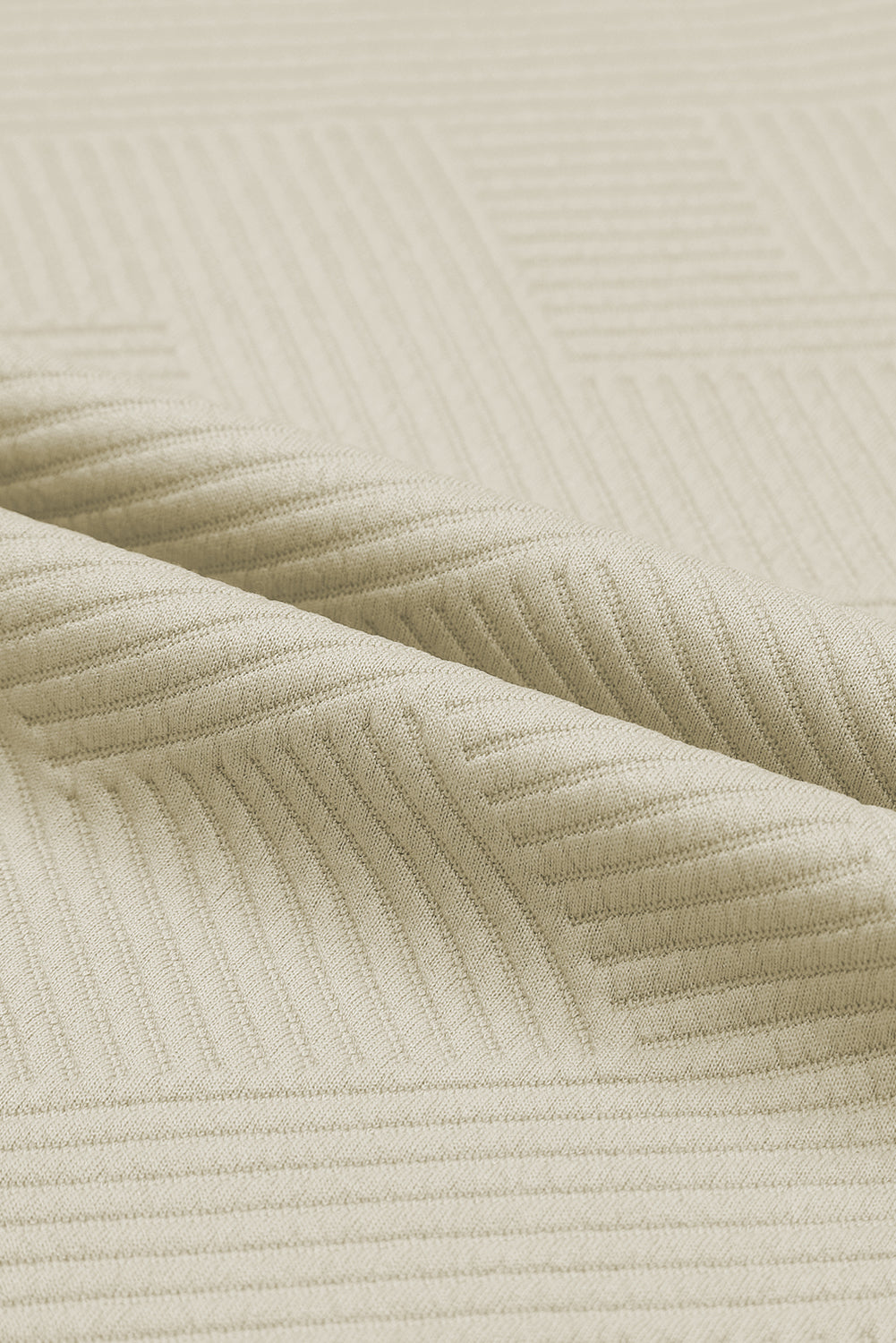 Black Textured Loose Fit T Shirt and Drawstring Pants Set