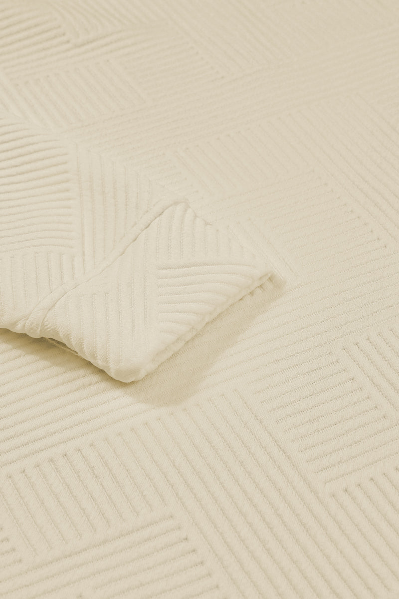 Strawberry Pink Textured Loose Slouchy Long Sleeve Top and Pants Set