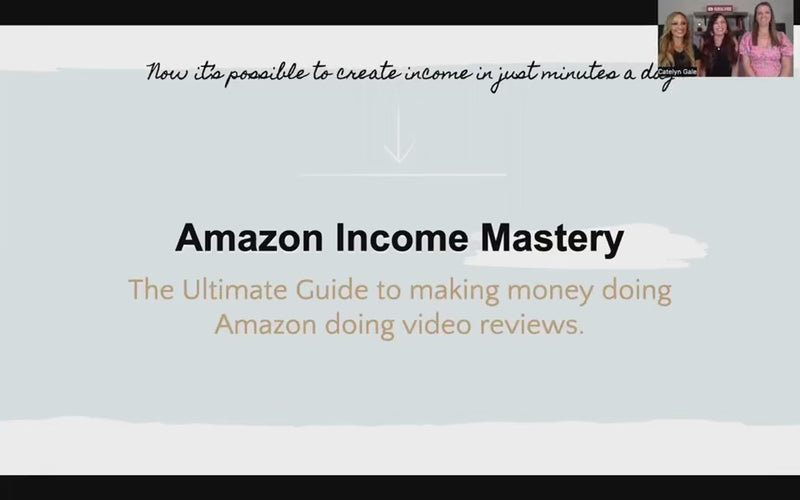 VidReview Income Mastery Course